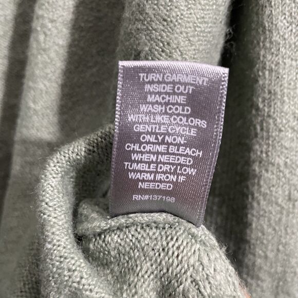 Marled by Reunited Size M Green Marled Cardigan Soft Touch Knit Cool-Weather Wea - Picture 4 of 12